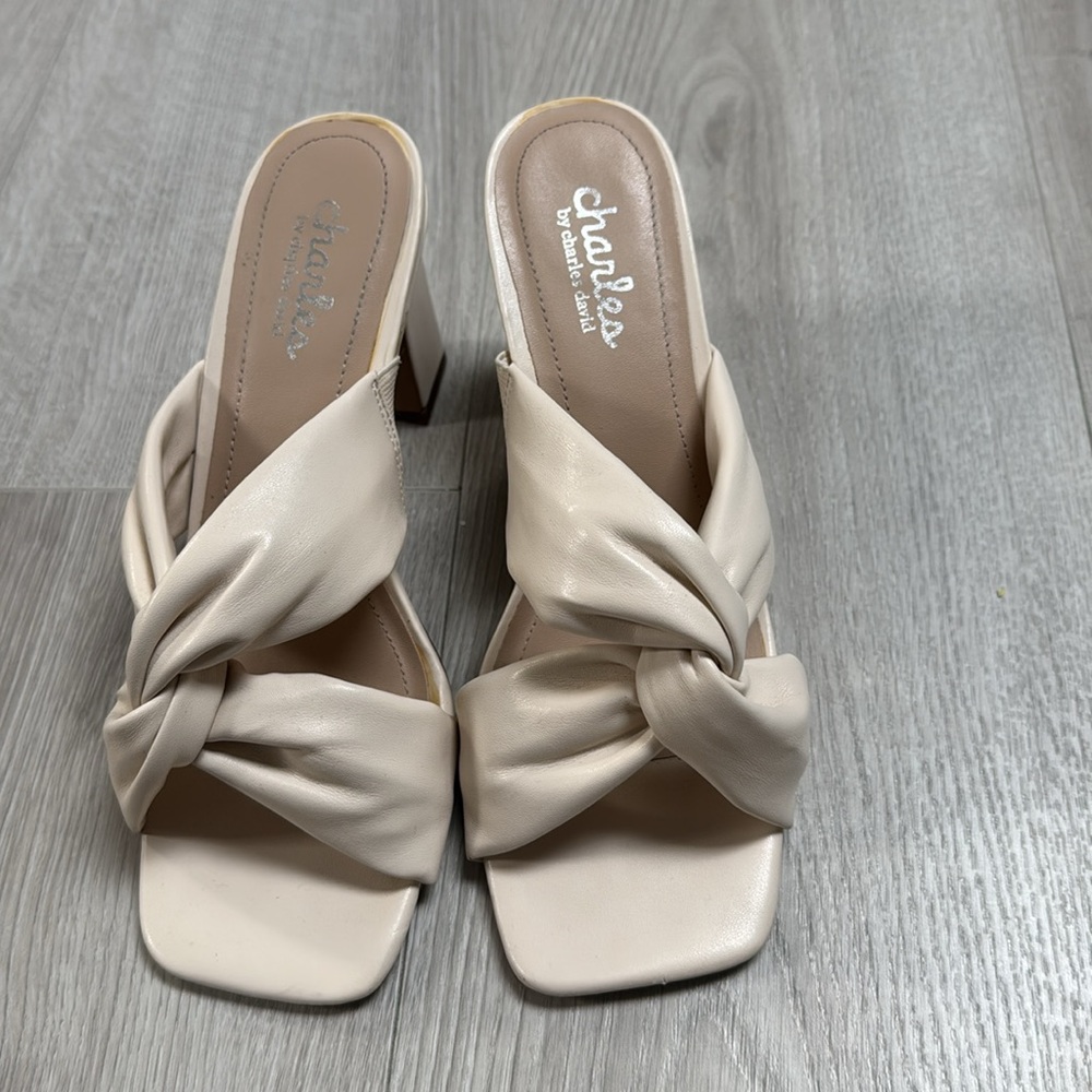 Charles David leather heels